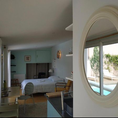 Chambre Studio Independante Au Calme Vue Sur Piscine Teyran ภายนอก รูปภาพ